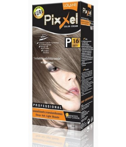 Amazon Com Lolane Pixxel Color Cream Ash Color Shade P16 Deep