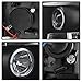 Spyder 5009494 Chevy Silverado 1500 07-13 2500HD/3500HD 07-14 Projector Headlights - LED Halo - LED ( Replaceable LEDs ) - Black - High H1 (Included) - Low H1 (Included)