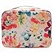 HiDay Travel Cosmetic Bag Toiletry Organizer Floral Makeup Pouch