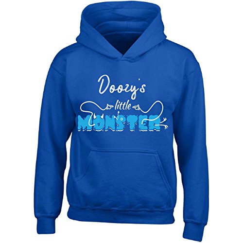 My Family Tee Doozy's Little Monster Gift for Grandson Grandchild - Girl Girls Hoodie