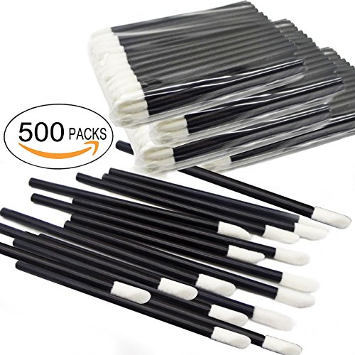 500Pcs/Set Disposable Lip Brushes Make Up Brush Lipstick Lip Gloss Wands Applicator Tool Makeup Beauty Tool Kits