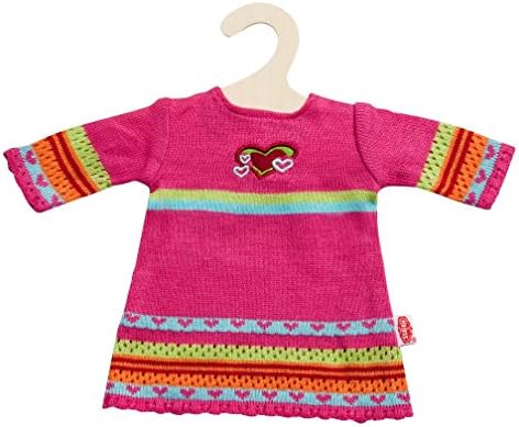 Heless 1533Heless Hearty Knitted Dress for Small Doll, size 28 - 35 cm