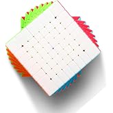 HELLOCUBE QY 8x8 Stickerless Bright Magic Cube 8x8x8 Speed Cube