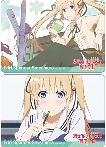 How to Raise a Boring Girlfriend Collector Card 2Pcs Set Eriri Spencer Sawamura