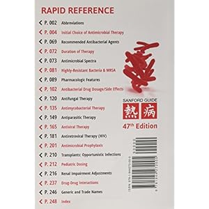 The Sanford Guide to Antimicrobial Therapy 2017