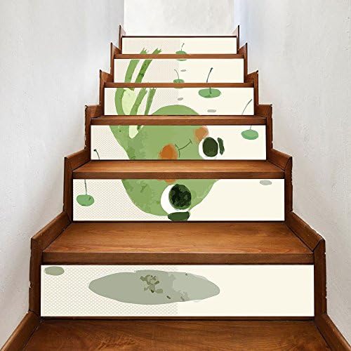 Amazon 階段の壁紙自己粘着性かわいいカエル北欧の子供の部屋の家の装飾3d取り外し可能なdiyのステップステッカーモダンなhd防水購入3つの無料 ウォールステッカー オンライン通販
