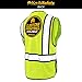 KwikSafety - Charlotte, NC - SHERIFF Safety Vest [Multi-Use Pockets] Class 2 ANSI OSHA High Visibility Vis Reflective Heavy Duty Solid Mesh Zipper HiVis Construction Surveyor Work Men/Blue Medium