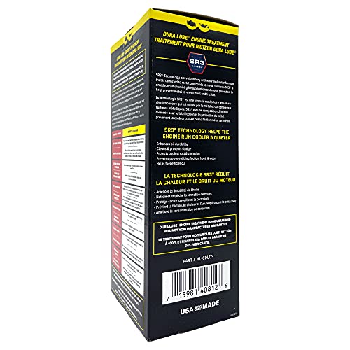 Dura Lube Engine Treatment Additive, 32 Oz, Single, HLDLOS06 Reduces