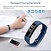 Coch Fitness Tracker, IP67 Waterproof Activity Tracker Watch,Sleep Monitor,Smart Fitness Band,Bluetooth Step Counter Kids Women Men（Orange