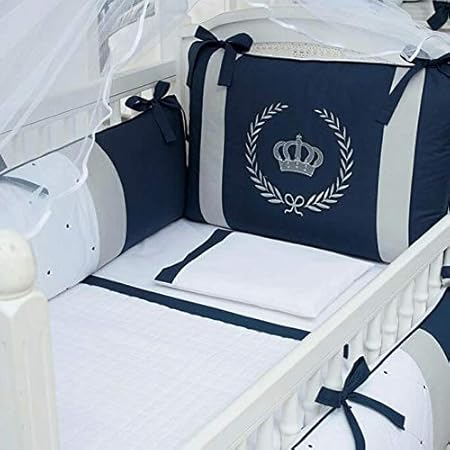 crown crib bedding set