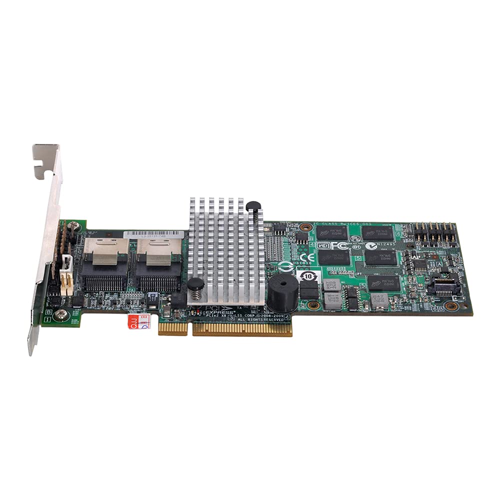 NFHK PCI-E to D2616-A12 LSI 9261-8i SATA/SAS Raid 6Gbs 512MB Cache SFF-8087 6Gb RAID0.1.5.6 PCI-E 2.0 X8 Controller Card with Bracket