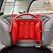 NapUp Child Car Seat Head Support - A Comfortable Safe Sleep Solution (Red).