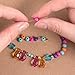 Make It Real 1201 Bedazzled! Charm Bracelets – Graphic Jungle DIY Making Kit for Girls