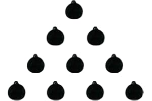 CLEARCHOICE PRODUCTS Widex Compatible Round Ear Tip Hearing Aid Domes, Pack of 10 Two Vent Domes