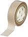 MT Washi Masking Tape, 1P Deco, Grid Milk Mocha, 15mm x 10m (MT01D324)