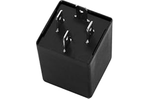 ZHPTAM EP26 LED Flasher Relay, Compatible with Jeep TJ Wrangler 1997 1998 1999 2000 Turn Signal Electronic Flasher Relay, for Wrangler TJ 97-00 Turn Signals LED/Standard Bulb – Replaces 56009339