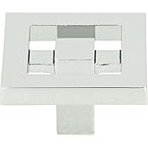 Atlas Homewares 260-CH 1-1/2-Inch Nobu Knob, Polished Chrome