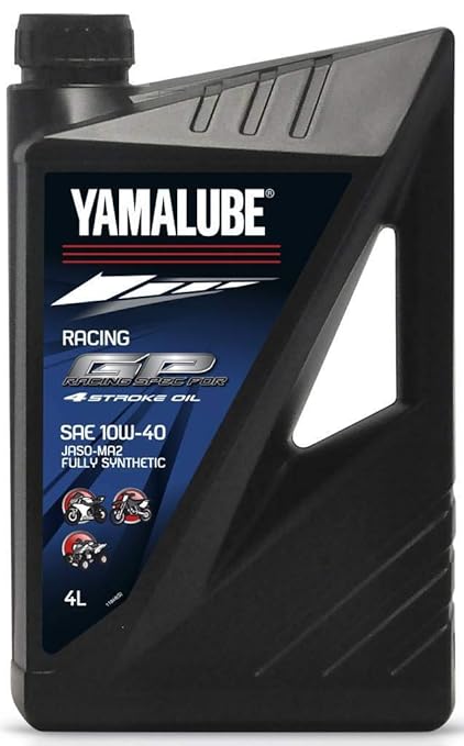 Quad ATV Motorrad Motocross Enduro Yamalube RS4GP Racing Oil Motoröl 10W40 4X Liter