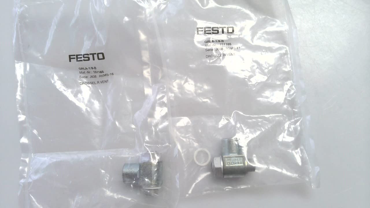 Festo 151165 GRLA-1/8-B One-Way Flow Control Valve