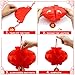 32pcs Chinese Couplets, Angela&Alex 2020 Chinese New Year Decorations Spring Festival Including Chun Lian/ Red Lantern/ Wall Stickers/ Red Envelope/ Chinese FU Sticker for Home Party Decor
