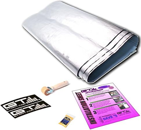 GTMat Supreme 110mil 26sqft Car Sound Deadener Door Trunk Kit Automotive Dampener Material with Roller (9 Sheets of 12"X35")