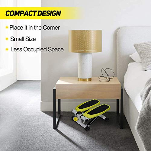 KENL-Stepper-Stair-Fitness-Women-ManMini-Stepper-Fitness-Cardio-Exercise-TrainerHeight-Adjustable-Stepper-Twisting-MachineStepper-Exercises-Equipment-LCD-MonitorRed