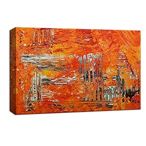 Canvas Wall Art for Living Room,Bedroom Home Artwork Paintings Abstract Ready to Hang - 12x18 inches