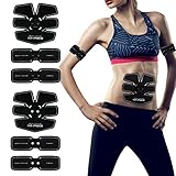 Abdominal Toning Belt,Waist Trimmer Belt,ABS Toner Body Muscle Trainer, Abs Fit Training, Unisex Fitness Training Gear, Home Fitness Training Gear Support For Men & Women