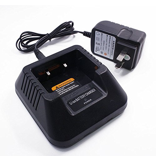 Baofeng Battery Charger 100v-240v with US Adapter for UV-5R UV-5RA UV-5RE BF-F8HP UV-5X3 UV-5R V2+ Series Two-Way Radio Walkie Talkie