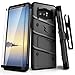 ZIZO Bolt Series for Samsung Galaxy Note 8 Case Military Grade Drop Tested with Tempered Glass Screen Protector Holster Metal Gray Black