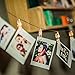 Amazlab LED Photo Clip String Lights, T2C Christmas Wedding Party Decorative Lights, Hanging Fairy Lights, 16 Photo Clips with Battery Powered, Warm White (Battery)