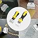 Mlife 2 PCS Multi-Purpose Razor Scraper Set - Utility Scraper Set With 17 Extra Blades, Adjustable Length Handle, Cleaning Tool for Window Wall Tile, Ideal Stripping Tools Label Sticker Decal Removal