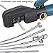 Lulultn Custom Hydraulic Hand Crimper Tool for 1/8 Stainless Steel Deck Cable Railing Hardware Kit, with Cable Cutter