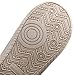 Neeseelily Women Comfort Plush Cozy Home Slippers Animal Non Slip Indoor Shoes (7.5-8B(M)US/39-40 EU, Grey)