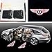 Komingo Sold Car Logo Ghost Shadow Emblems Wireless Door Sensor Lights No Drill Type Led Laser Door Shadow Light Welcome Projector Lamp 2 Qty Pack (Bentley)