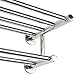COLIBROX Wall Mounted Towel Rack Bathroom Hotel Rail Holder Storage Shelf Stainless Steel by Inter House Product