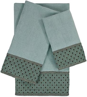 Sherry Kline Mason 3-Piece Embellished Towel Set