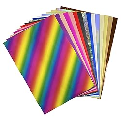 50 Sheets Toner Reactive Foil Sheet for Crafts