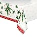 Candy Cane Christmas Plastic Tablecloth, 84