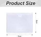 Vicloon 20 Pcs Self Adhesive Card Sleeves 5x7 cm Transparent PVC view 2