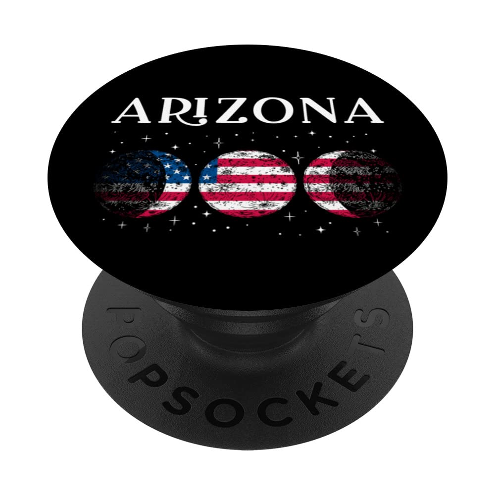 Arizona State USA American Flag PopSockets Swappable PopGrip