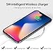 Wireless Charger, Aonlink 7.5W Wireless Charger for iPhone X/8/8 Plus,10W Fast Wireless Charging for Samsung Galaxy S9/S9 Plus/Note 8/S8/S8 Plus, 5W for All Qi-Enabled Phones No AC Adapter (White)