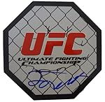 Forrest Griffin Autographed 8x8 UFC Octagon W/PROOF, Picture of Forrest Signing For Us, UFC, MMA, Sherdog, Ultimate Fighting Championship, The Ultimate Fighter, Stephan Bonner, Tito Ortiz, Shogun Rua, Hall of Fame