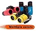 Toy Binoculars for Kids and Toddlers | Safe and Durable | Great Birthday Gift for Baby Boys Girls and Twins | for Party Pretend Play Outdoors and Travel Trips | Best for 3 to 6 yr | Small and Compact
