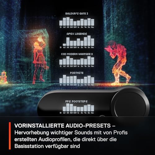 Arctis Nova Pro Wireless Xbox Headset - Gaming Headset Wireless - Unbegrenzte Akkulaufzeit; 2-Akku-System - Active Noise Cancellation - ClearCast Gen2 Mikro - Für Xbox, PC & mehr- Schwarz