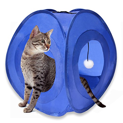 Mydeal pop up instant kitty play and sleep tent with po…