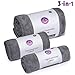 LEVOIT Yoga Mat Towel, Hot Yoga Non Slip Microfiber Mat Towel, Hand Towel, Body Towel, 3 in 1 Set, Super Soft Sweat Absorbent Fast Dry, Ideal for Pilates, Bikram, Sports, Workout & More