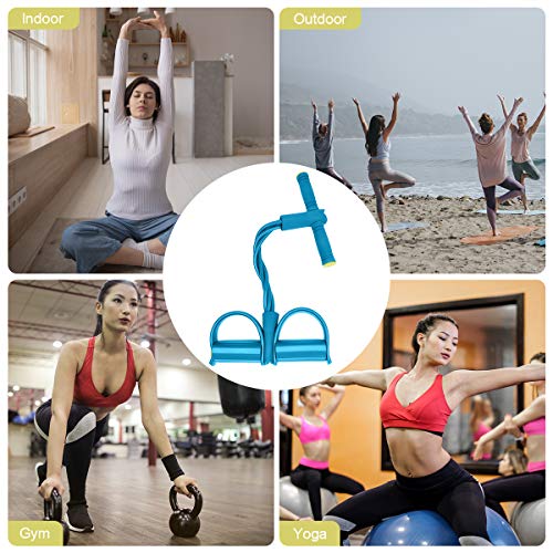 JIRVY-Pedal-Resistance-Band-Super-Light-Yoga-Strap-Elastic-Pull-Rope-Fitness-Equipment-for-Sit-up-Bodybuilding-Expander-Abdomen-Workout-Arm-Stretching-Slimming-Training-Blue