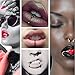 FINREZIO 10Pcs 14G Stainless Steel Nose Rings Hoop Lip Nipple Piercing Jewelry Sleeper Earrings Tragus Cartilage Earrings 8mm-10mm (10mm Inner Diameter)