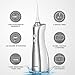 Hangsun Dental Water Flosser Cordless Rechargeable Oral Irrigator Electric Flossers HOC460P with Portable Inductive Charger IPX7 Waterproof Water Jet Teeth Cleaner for Brace Bridge Travel and Home Use